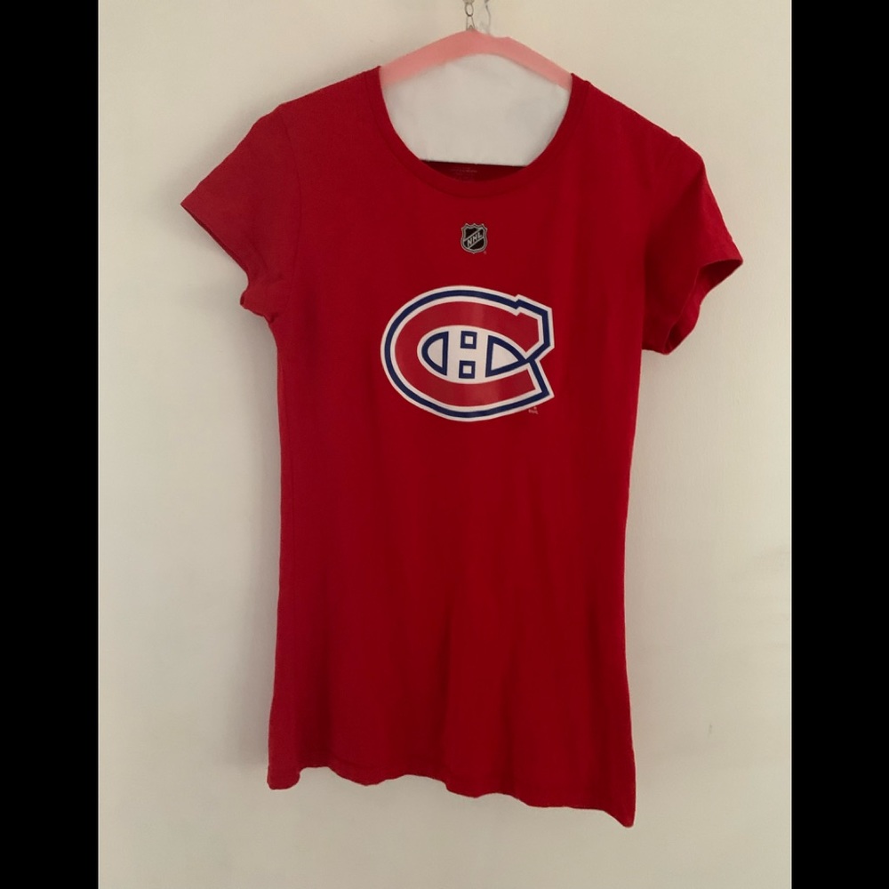 NHL Carey Price 31 woman’s short sleeve tee size M